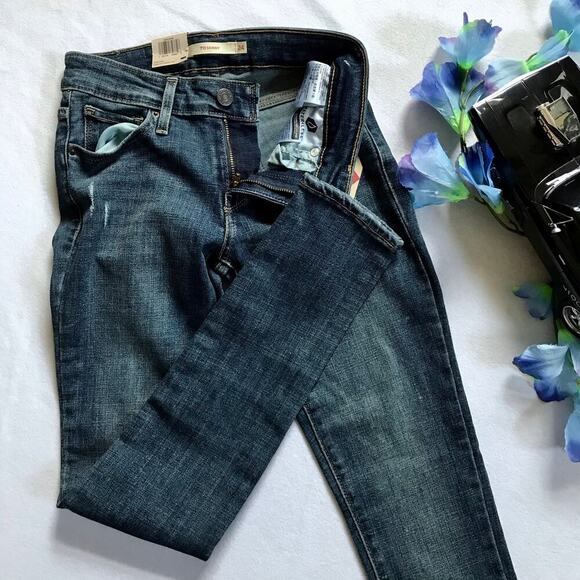 Levi's NWT 711 Skinny Jeans Women 00/24 - Picture 4 of 10